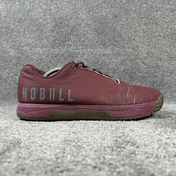 NOBULL Outwork Edge Men\'s Size 13 Maroon Athletic Crossfit Gym Shoes Used main image 12
